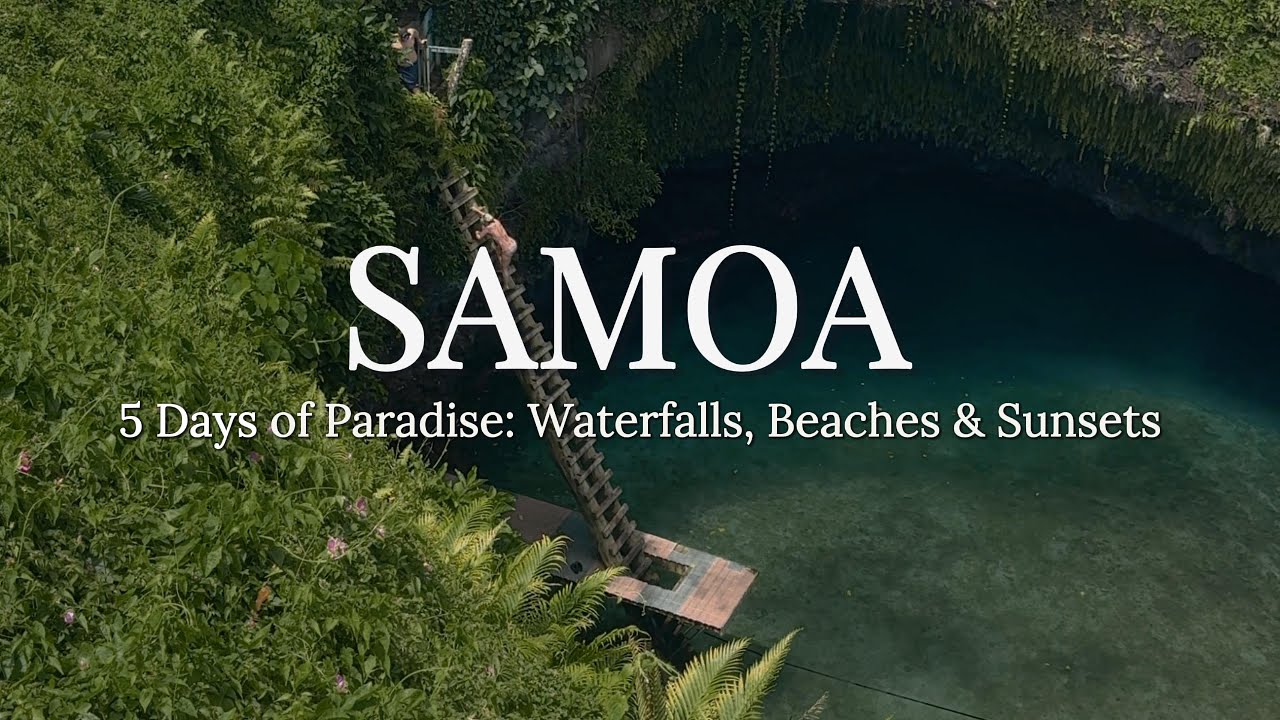 🇼🇸 5 Days in Samoa – Tropical Paradise & Local Adventures