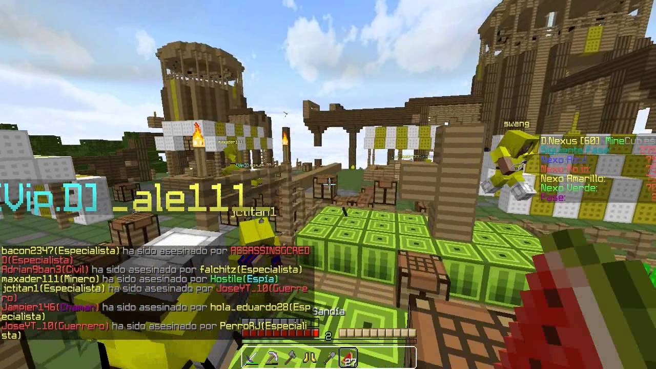 COMO HACER UN MEGA SPAWNKILL A LO LNIGHTFALL_11 [Minecub] | Destruye el Nexo