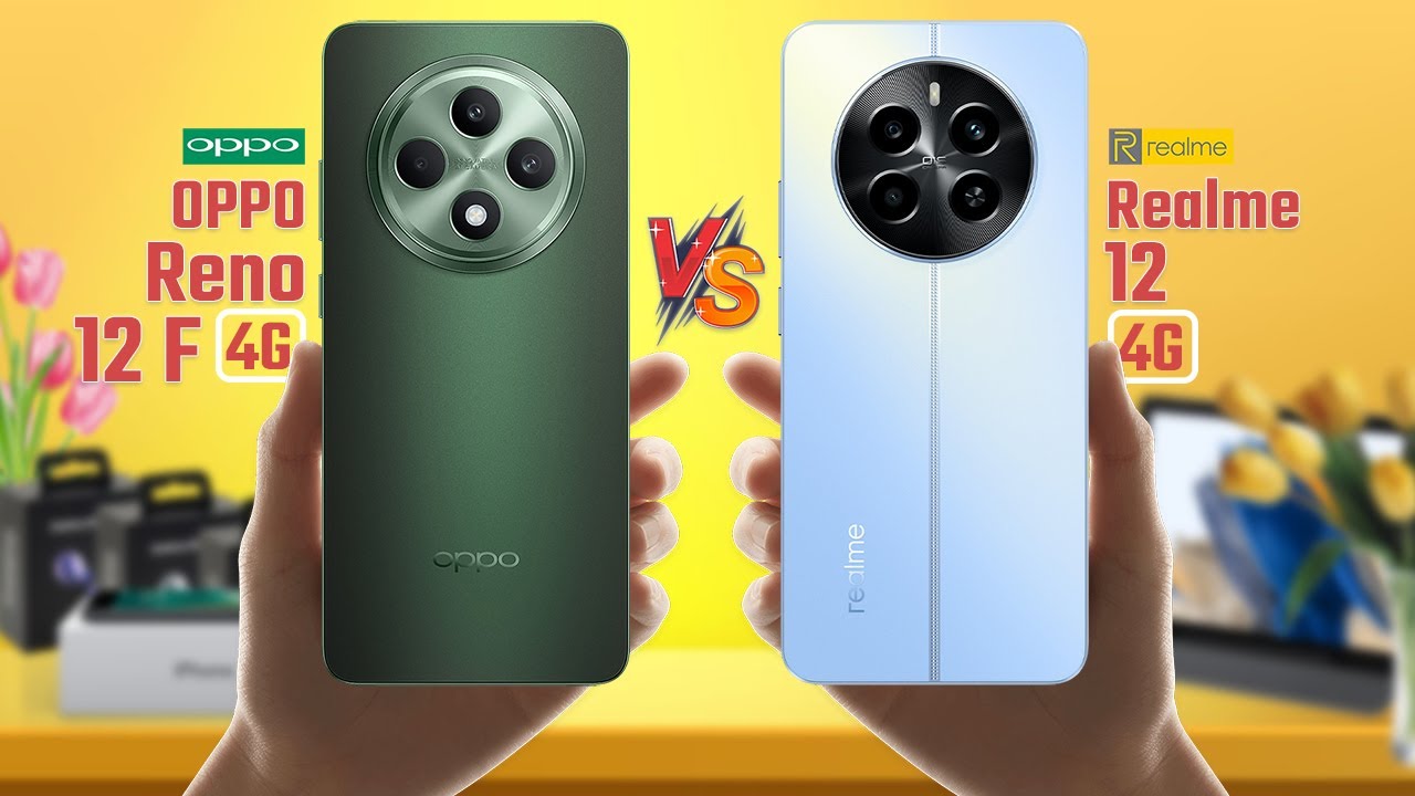 Oppo Reno 12 F 4G Vs Realme 12 4G | Full Comparison 🔥 Which One Is Best?