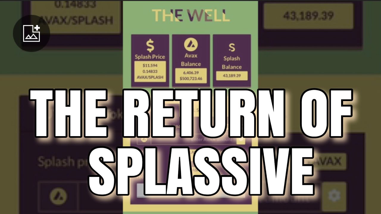 The Return of Splassive Network - Are you joining round 2