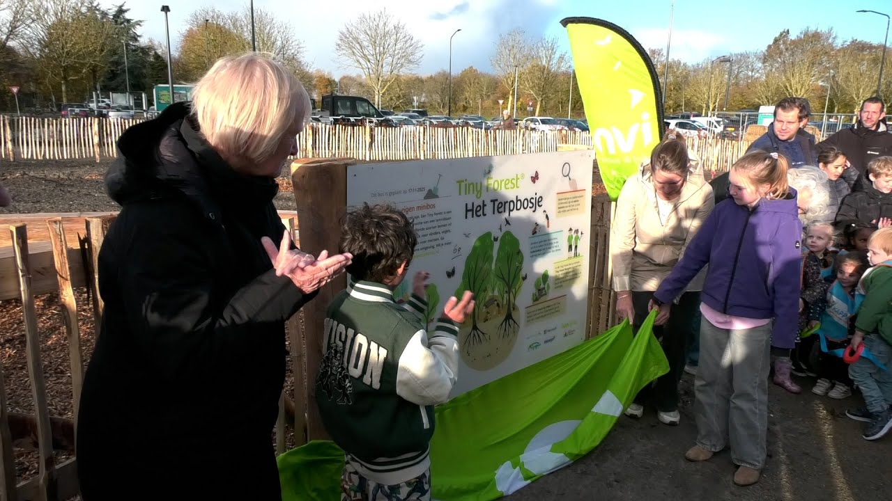 Eerste Tiny Forest in Wieringerwerf