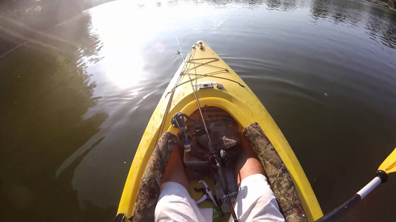 NEWBURGH LAKE KAYAK FISHING #2