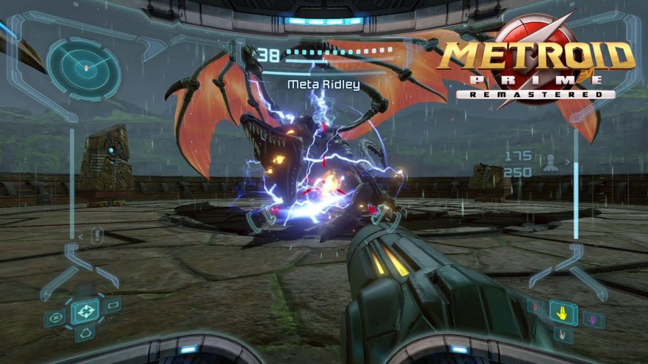 Metroid Prime Remastered Switch - Meta Ridley: Bullet Sponge Boss Fight [Artifact Temple - Hard]
