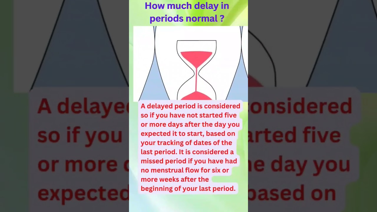 how much delay in periods normal #ytshorts #pregnancytips #pregnancy #pregnancycare #indian #ivf