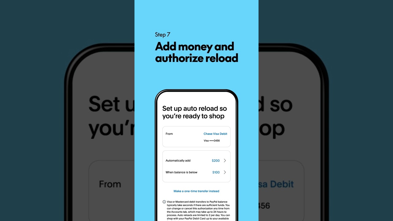 How To add Money To Your Balance With Auto Reload