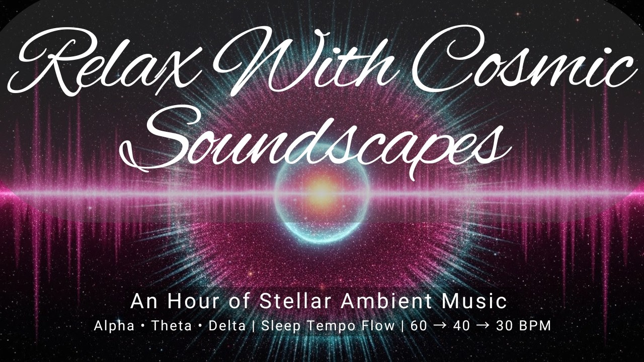 Relax With Cosmic Soundscapes🌌| An Hour of Stellar Ambient Music #meditation #calm #sleepmusic