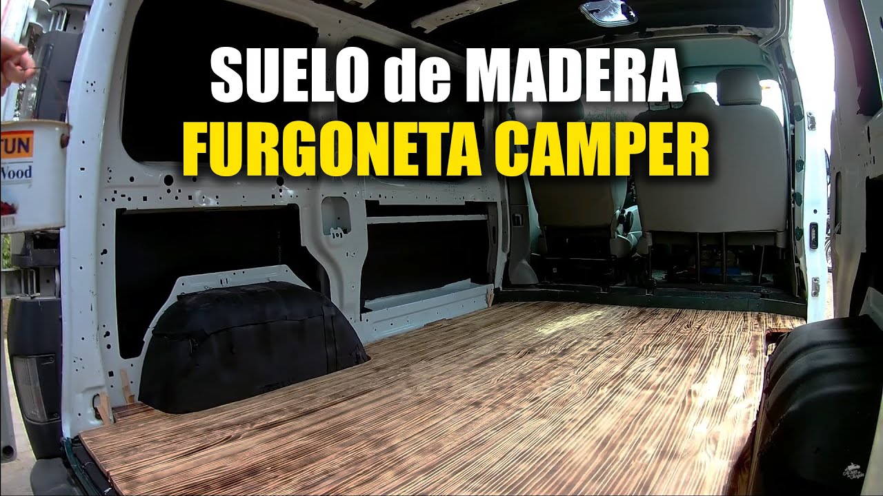 #05 Como instalar el Suelo de Madera en una Furgoneta Camper | Al Son de mi Furgón