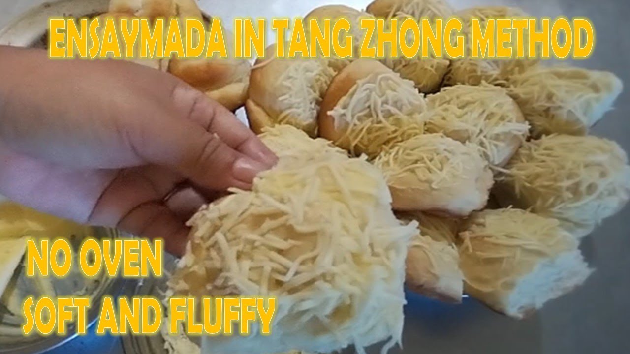 No Oven Ensaymada Using Tang Zhong Method