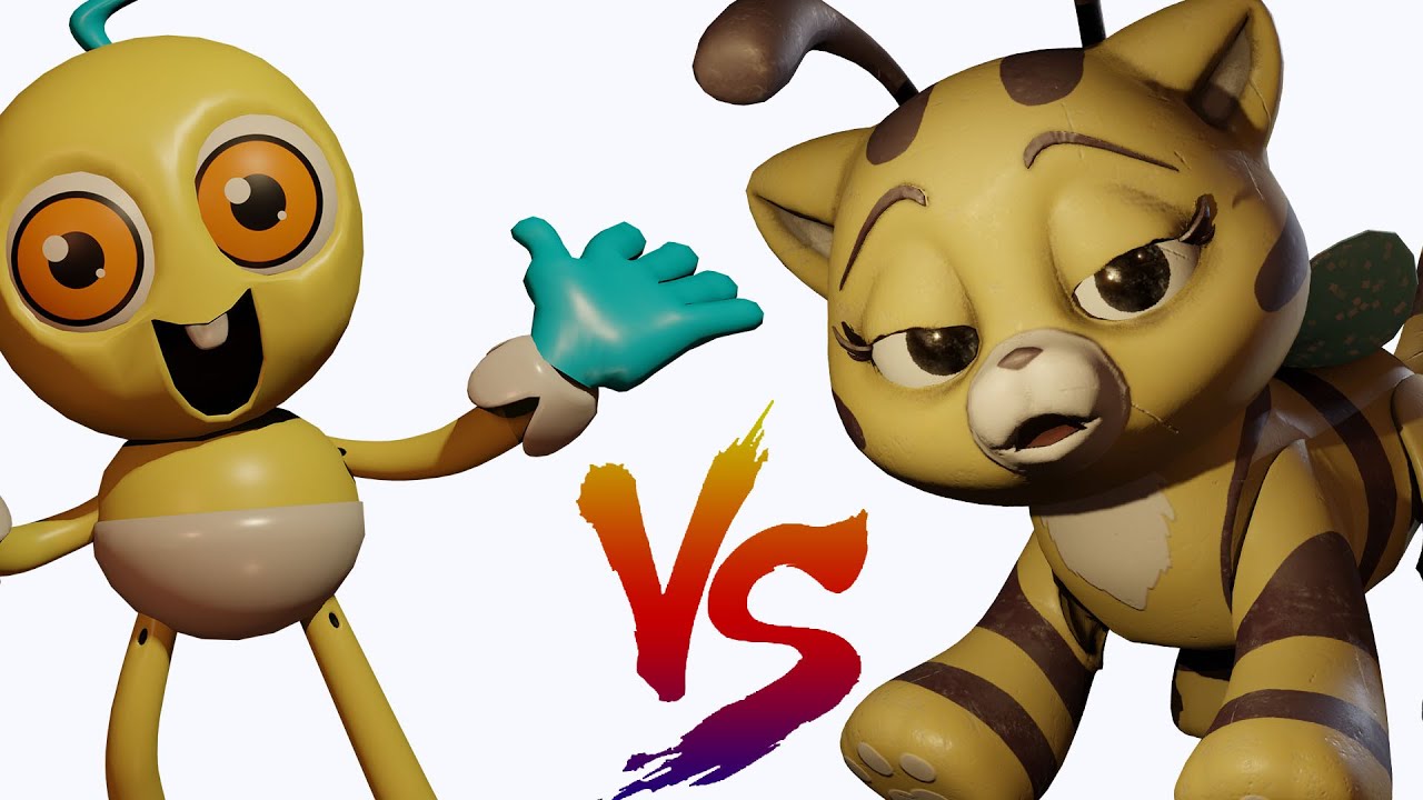 Babby Long Legs VS Cat Bee || Animations #103 || Poppy PlayTime animation
