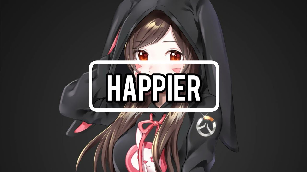 Happier - Marshmello ft. Bastille (Sapphire cover) | Nightcore