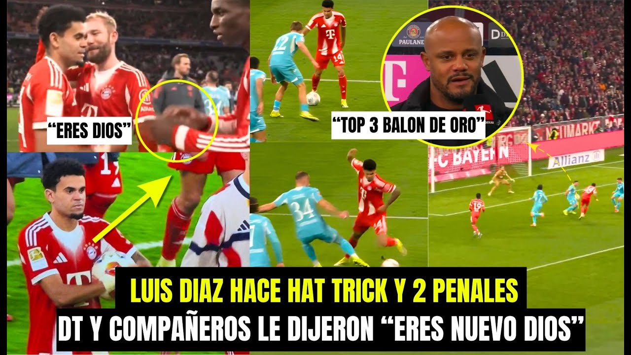 NADIE VIO ESTO! LUIS DIAZ HACE HAT -TRICK 