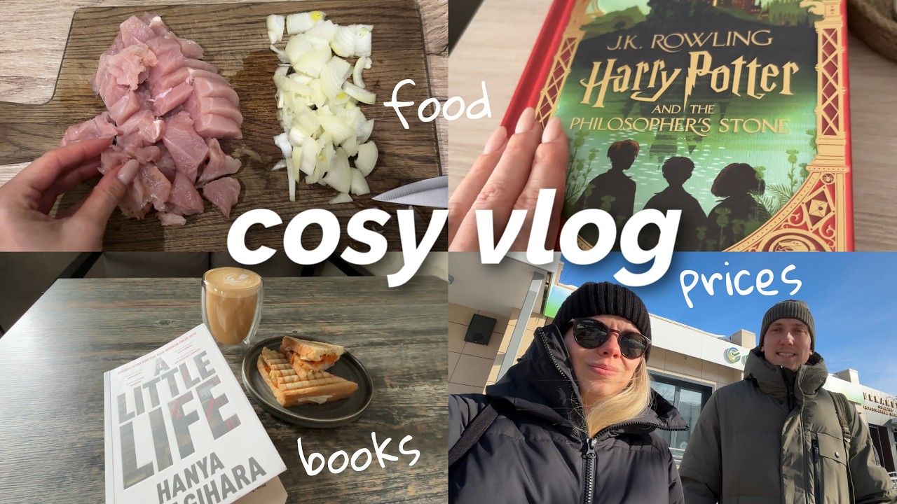 Will March ever be spring? | Food, Prices, New Books | Vlog