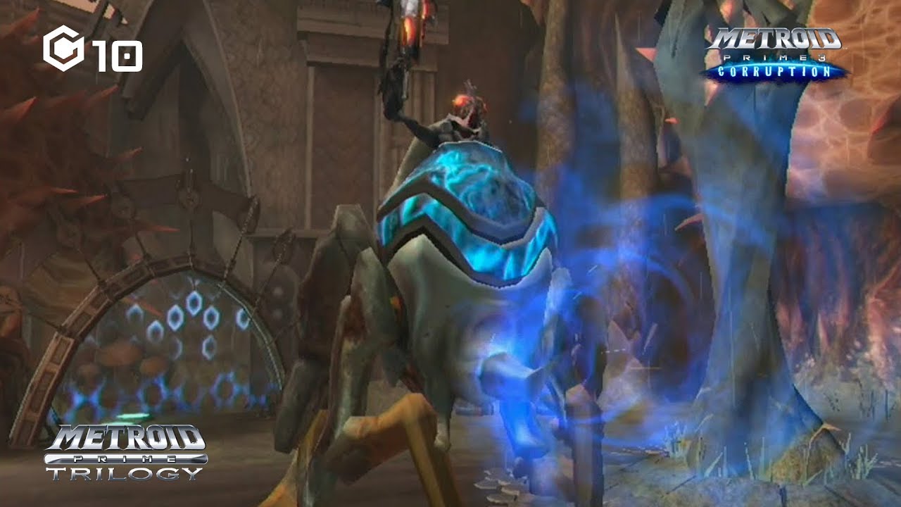 Metroid Prime Trilogy: Metroid Prime 3: Corruption (HD) (Part 10) - Korakk Beast