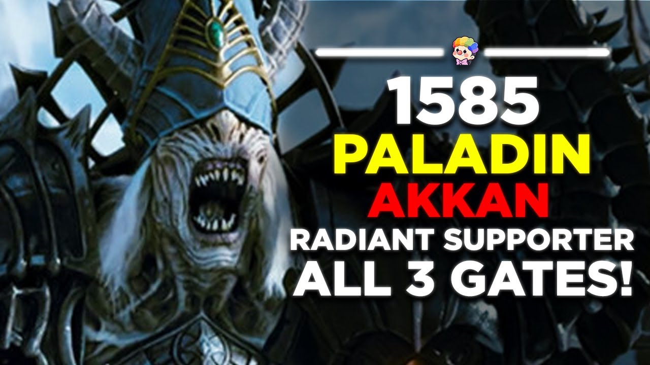 Lost Ark: 1585 Paladin - Akkan Bus Radiant All 3 Gates!