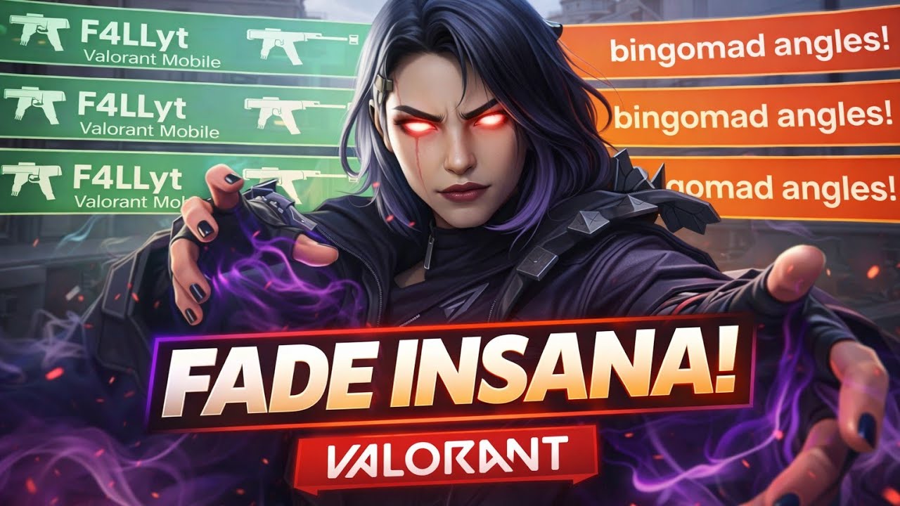fade é a melhor iniciadora?? | Valorant Mobile