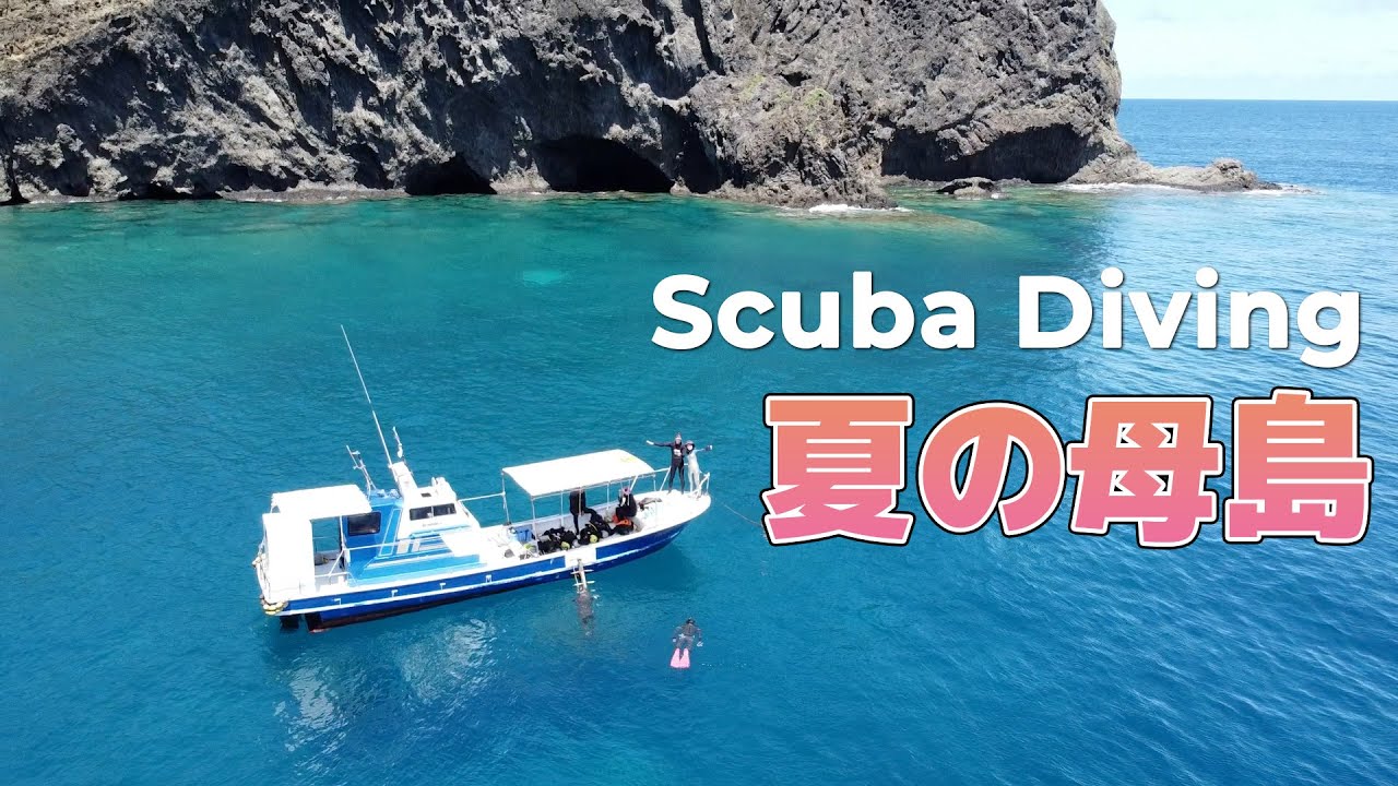 小笠原諸島　夏の母島でスキューバダイビング