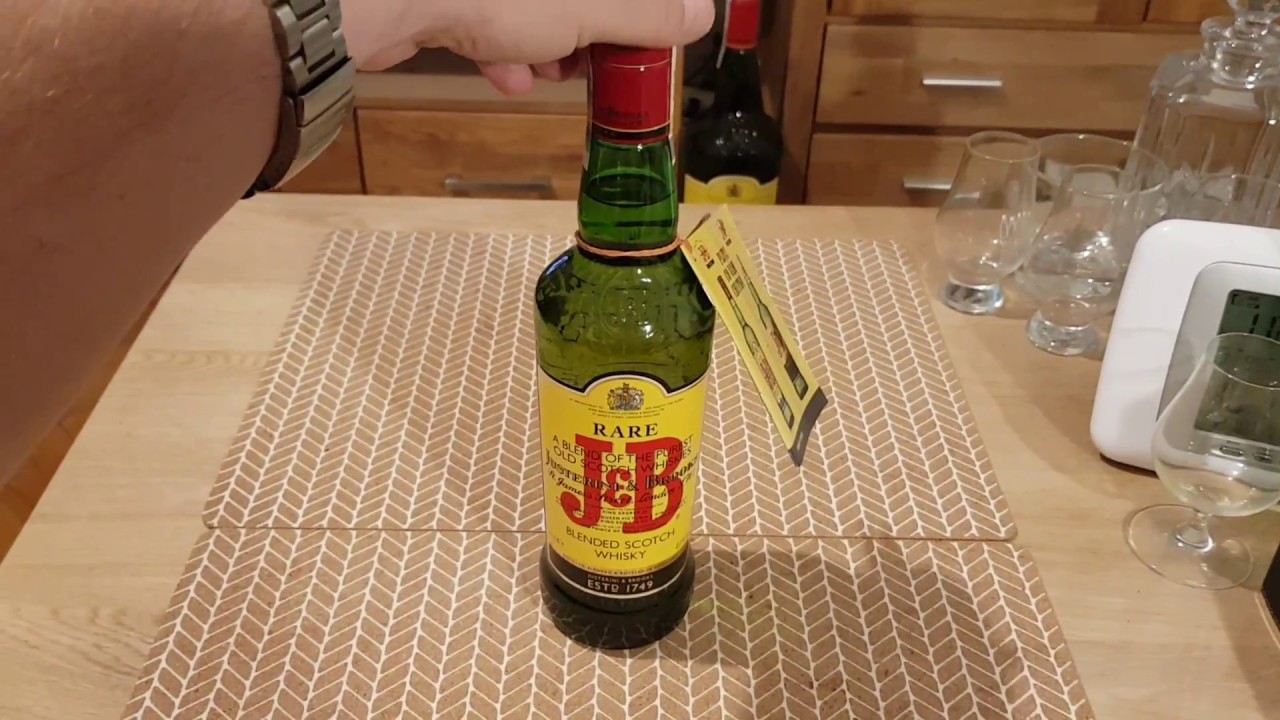 J&B RARE BLENDED SCOTCH WHISKY