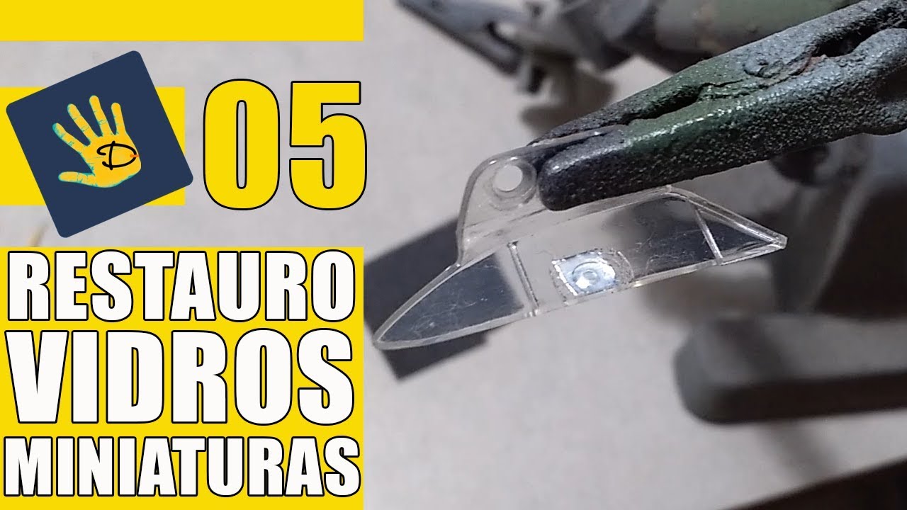 Como restaurar o vidro de uma miniatura de Opala