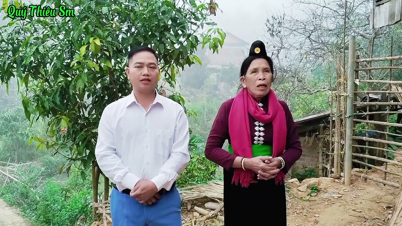 Xuân Quý lên Thăm mẹ Viềng Chung,mẹ hát rất hay và ý nghĩa 