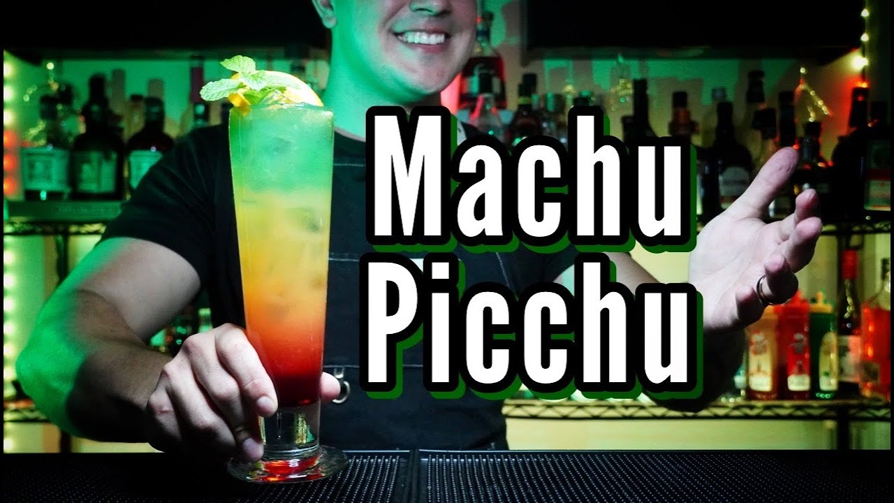 🇵🇪 Cocktail Machu Picchu 🍊 La bebida peruana + ?