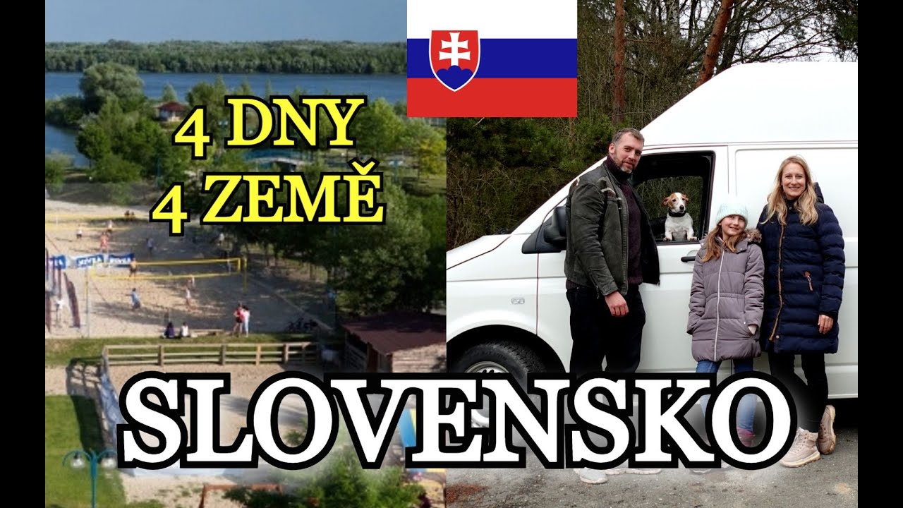 SLOVENSKO | Kemp Divoká voda | Nové mlýny | Obytná dodávka