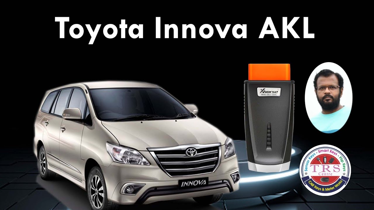 Toyota Innova 2011 AKL by Xhorse Mini OBD tool