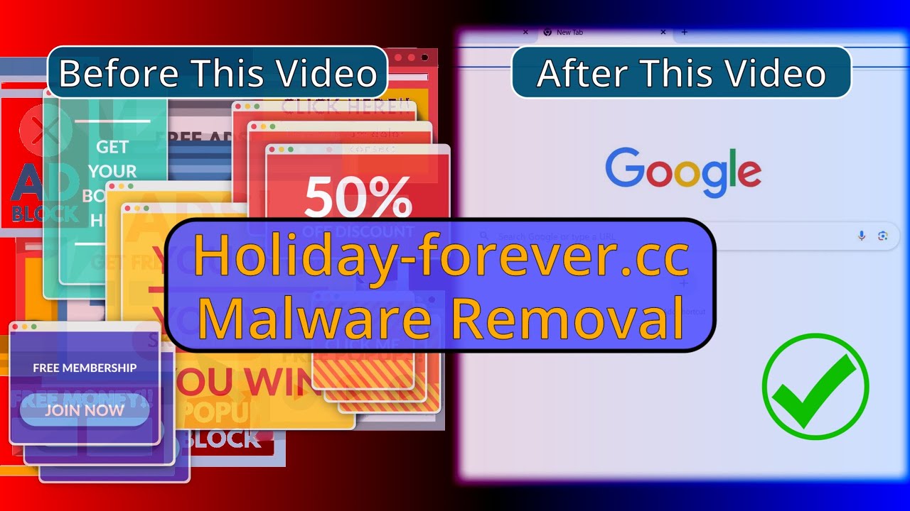 Вирус Holiday-forever.cc &mdash; автоматическое и ручное удаление.