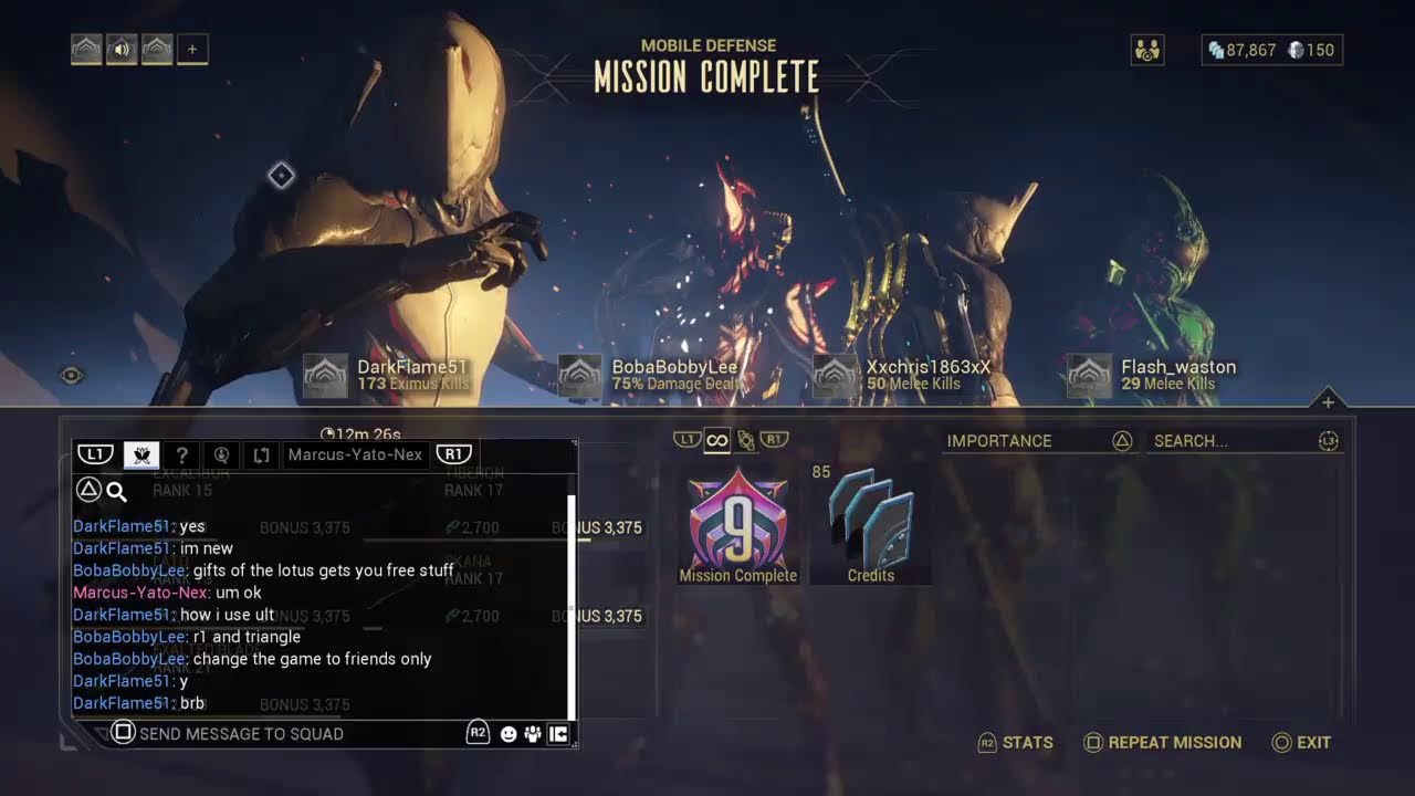 Warframe Live Gameplay PS4 gameplay