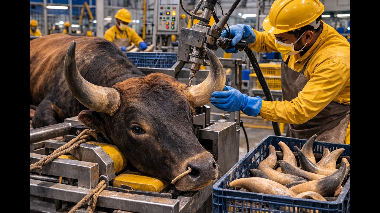 Inside the Traditional Bull Horn Leather Factory: From Ranch to Luxury Goods