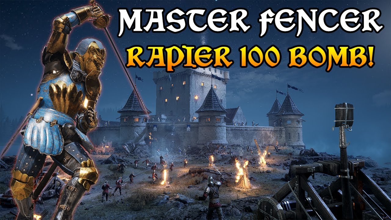The Rapier Pokes Them All! Chivalry 2 PC Gameplay First Person FENCING!