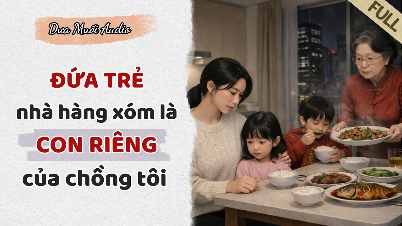 [Truyện Audio]🔥ĐỨA TRẺ nhà hàng xóm là CON RIÊNG của chồng tôi