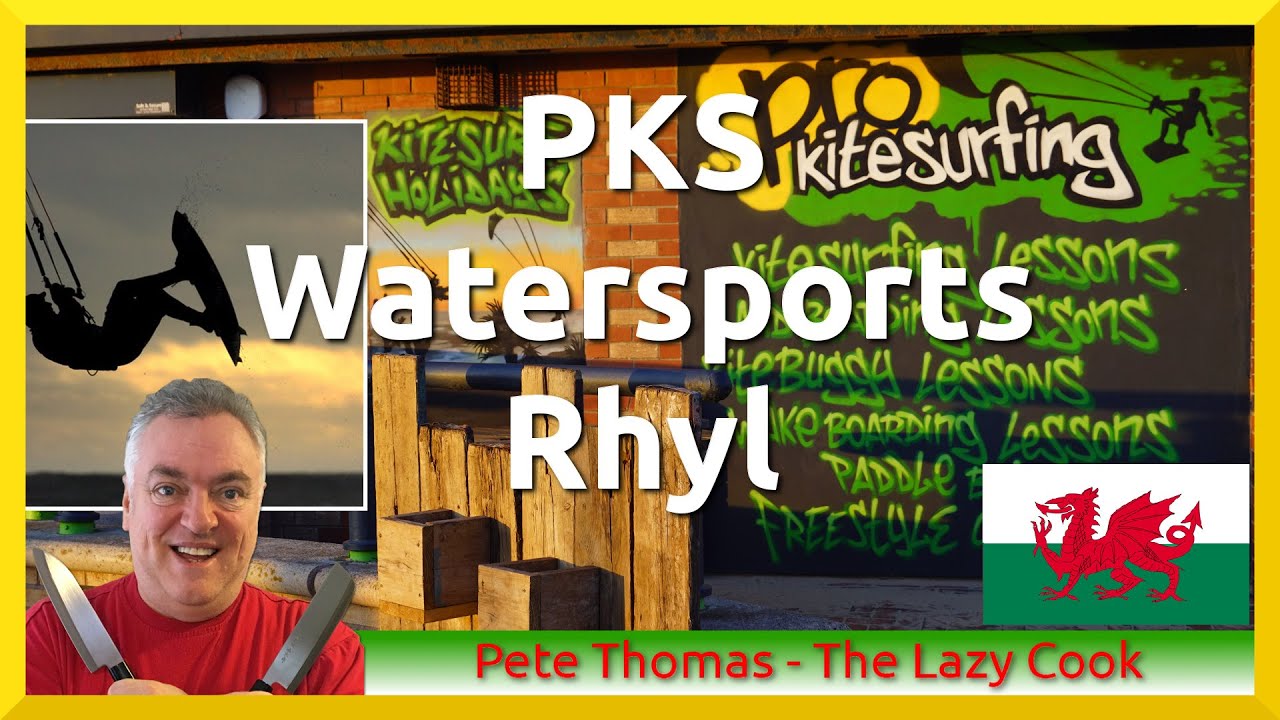 Kitesurfing with PKS Watersports in Rhyl, North Wales, UK
