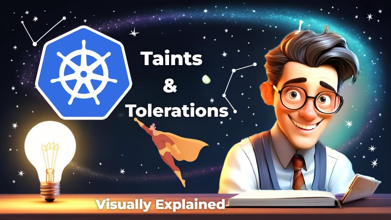Understand Taints and Tolerations in kubernetes with a movie analogy | Visually Explained