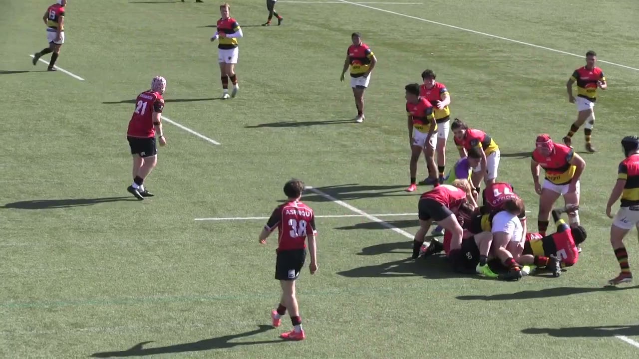Hamilton u19 2024  vs LLandovery College Wales 19B half