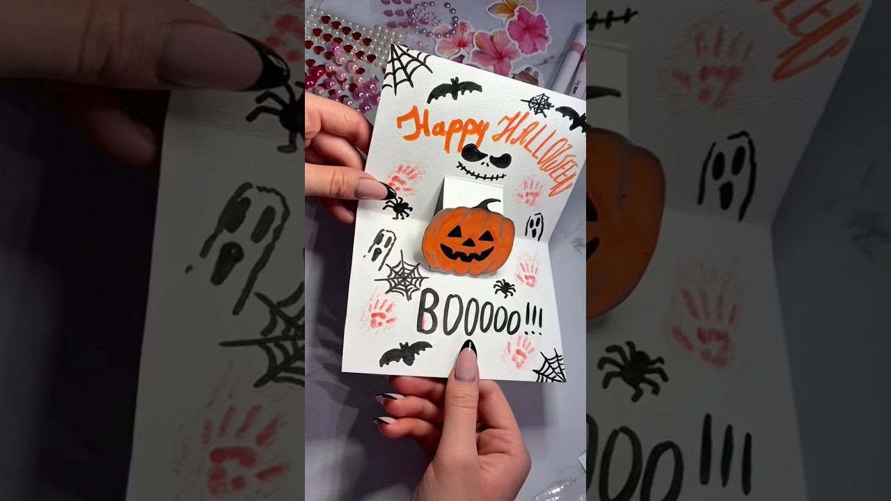 🎃 DIY HALLOWEEN 🕯️Gift Card Idea 👻 Easy Handmade Craft 🧟&zwj;♀️ #halloween #diy #giftideas