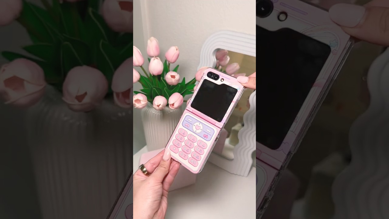 ASMR Galaxy Z Flip 5 unboxing 🌸 