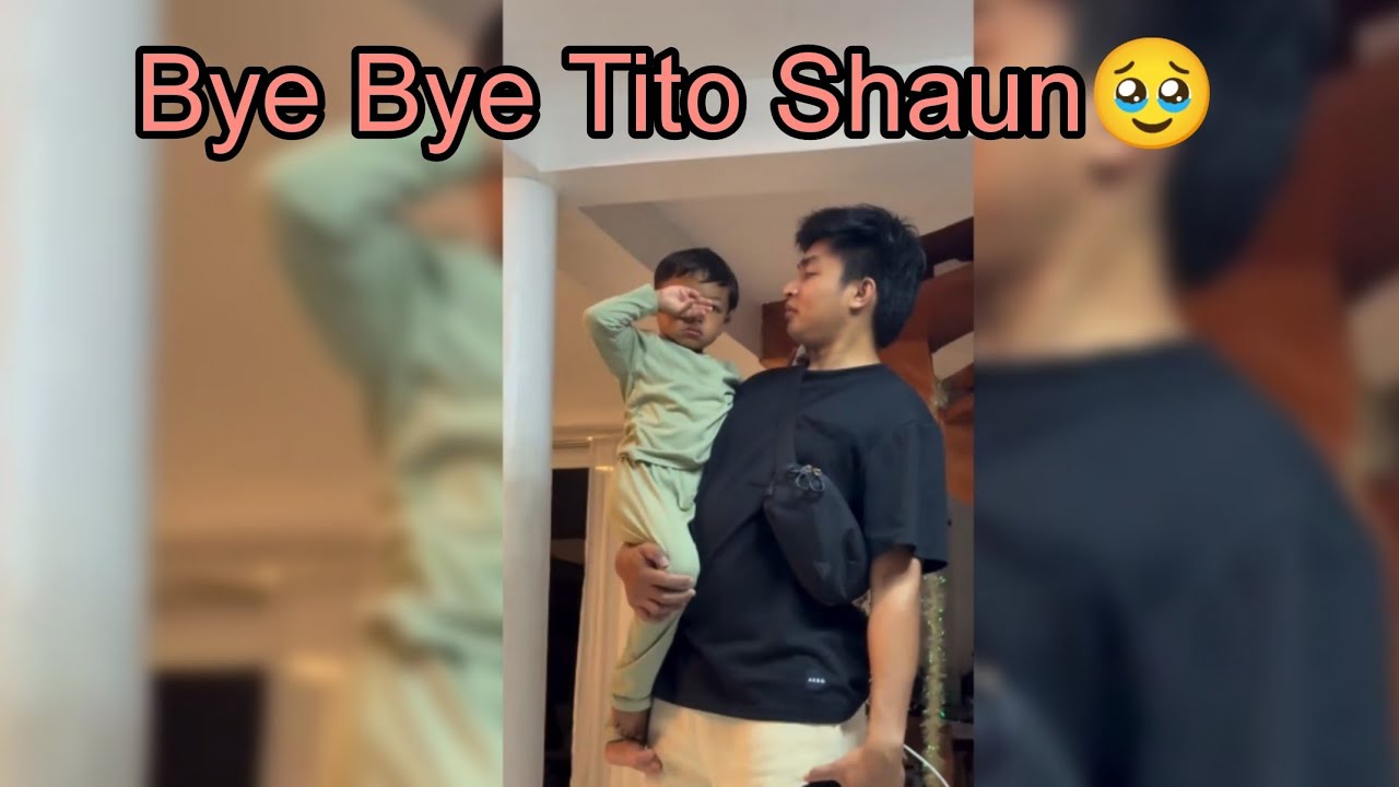 Crissa Liaging (iyak na ang Drilan🥹 Bye Bye Tito Shaun🥹