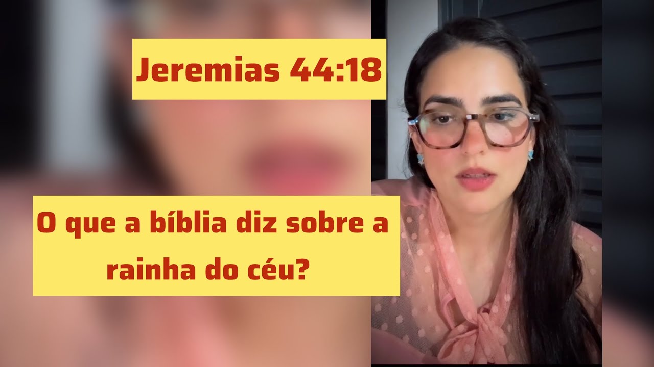 O que a bíblia diz sobre a Rainha do Céu … isso nunca te falaram!