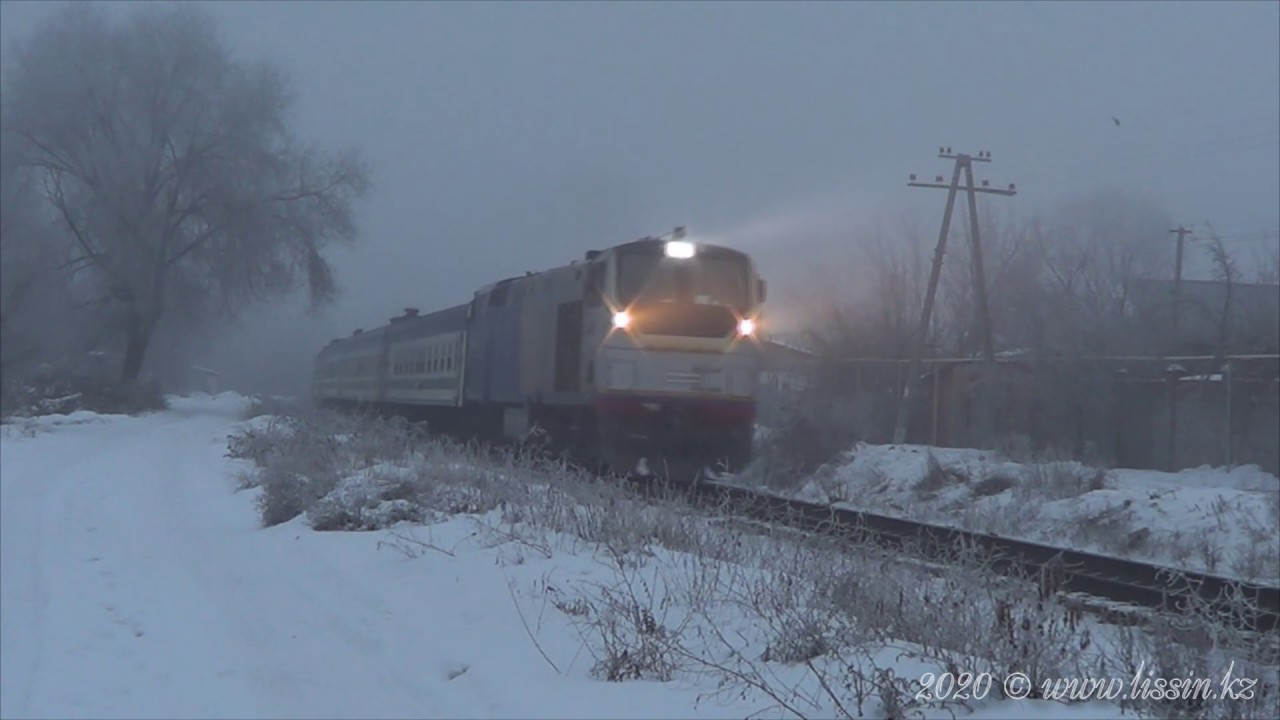 Хроники КТЖ, участок Алматы - Капшагай, 11.01.20г.