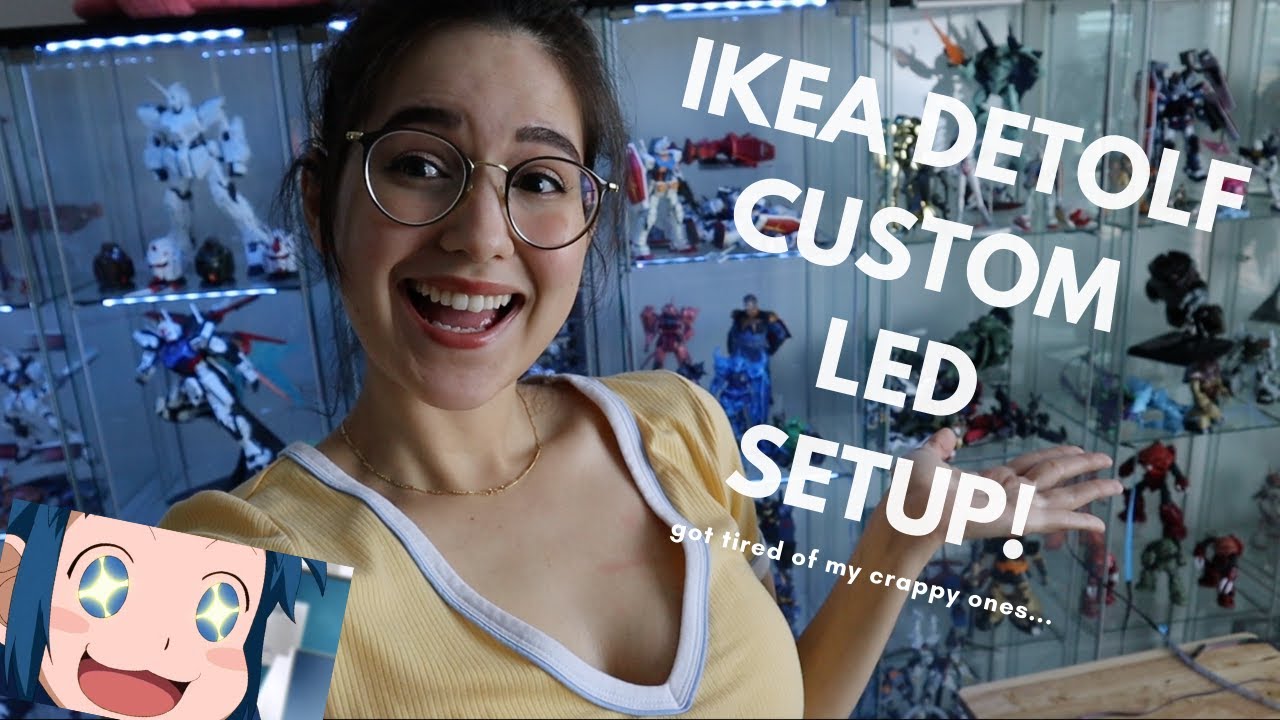 RGB Wifi Controlled LED setup tutorial for Ikea Detolfs!