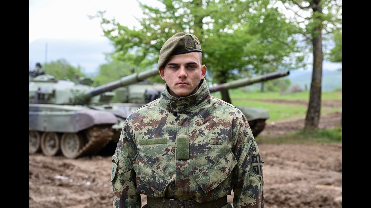 Vojnik Nikola Marković // Borbena obuka jedinica Treće brigade kopnene vojske