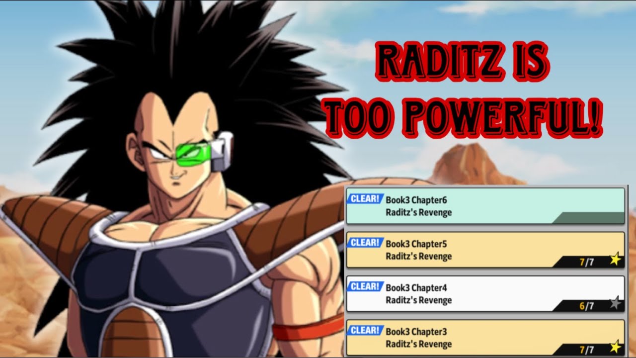 Raditz is too Powerful! Dragon Ball Legends