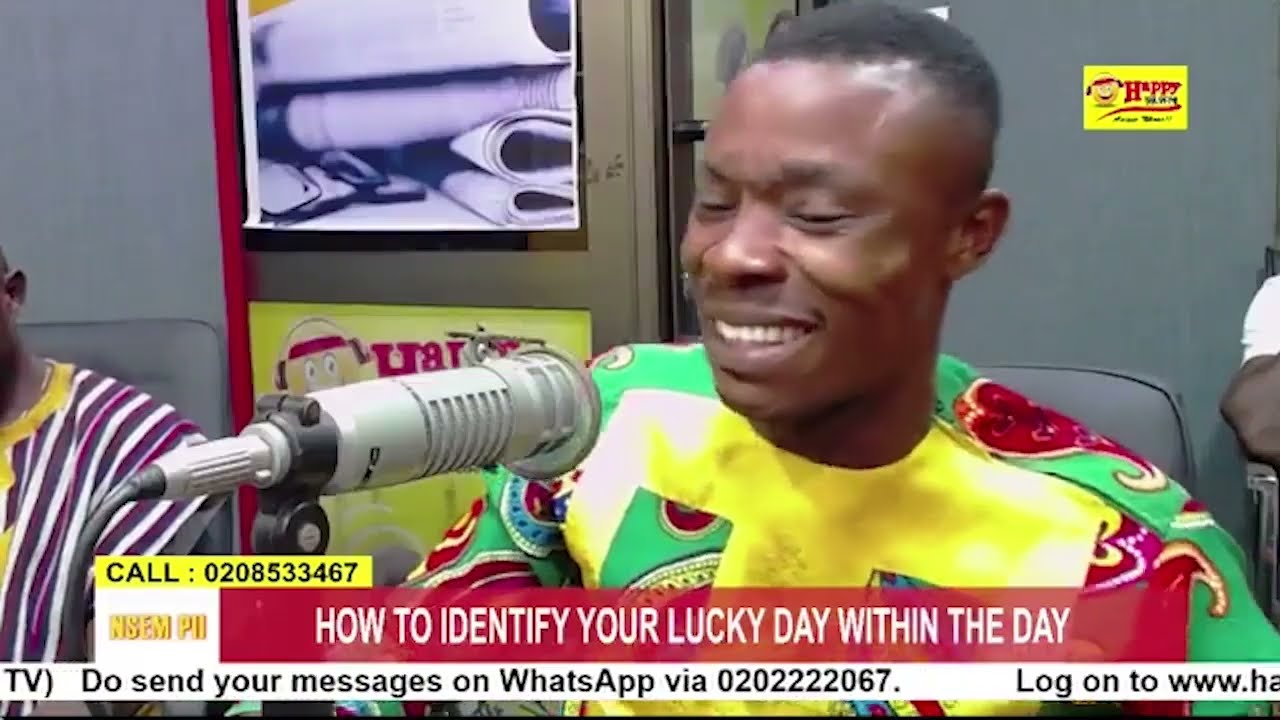 How to identify a lucky day within the week with Dr Paa Kwesi