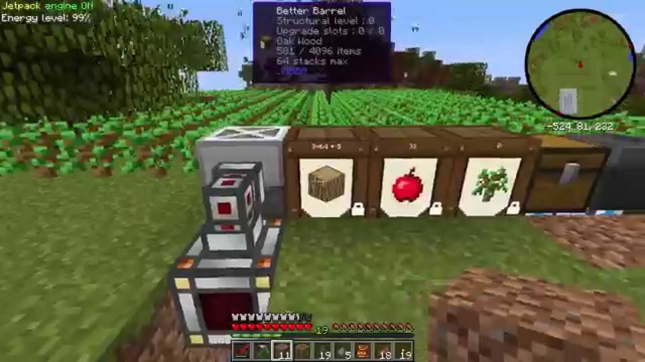 Minecraft GalvasPack Ep27 - Plantação automática do Minefactory Reloaded