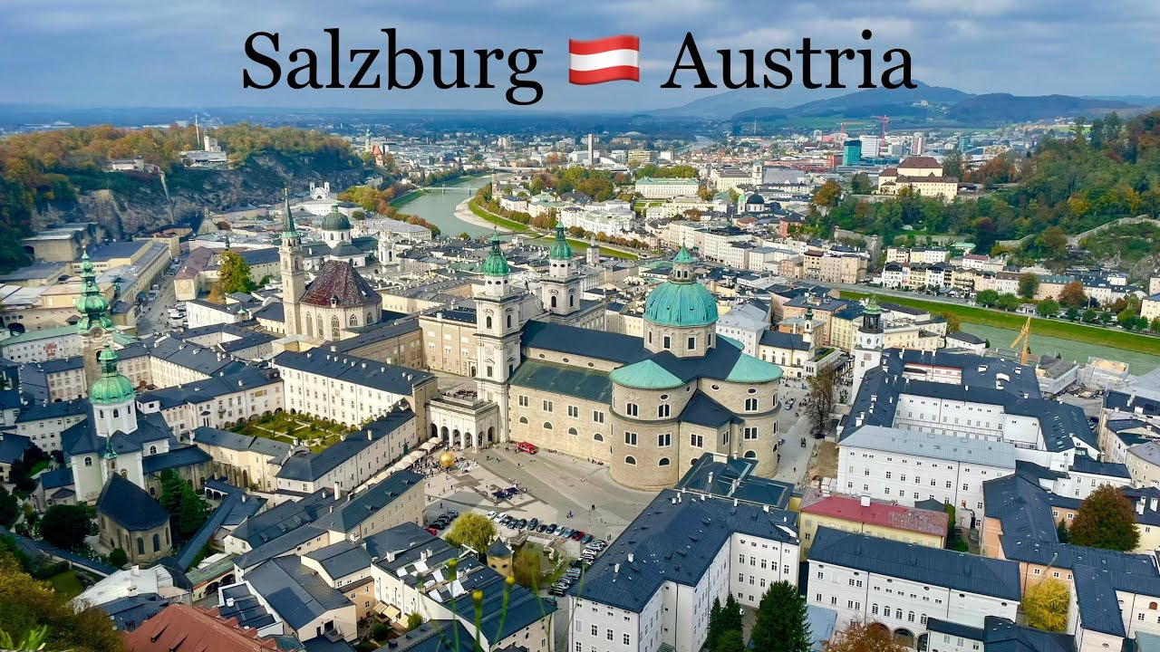 Salzburg, Austria in autumn | A Walking Tour in the Old Town of Salzburg
