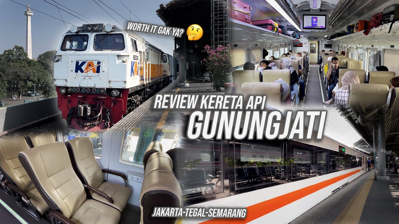 WAJIB NONTON! Sebelum Kalian Naik Kereta Api Gunungjati, Worth it gak ya? 🤔 Review KA Gunungjati
