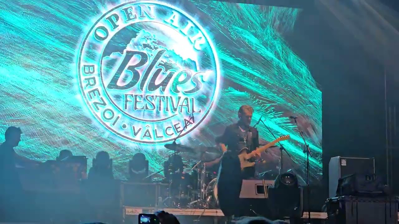 Ben Poole At Open Air Blues Festival Brezoi 2025