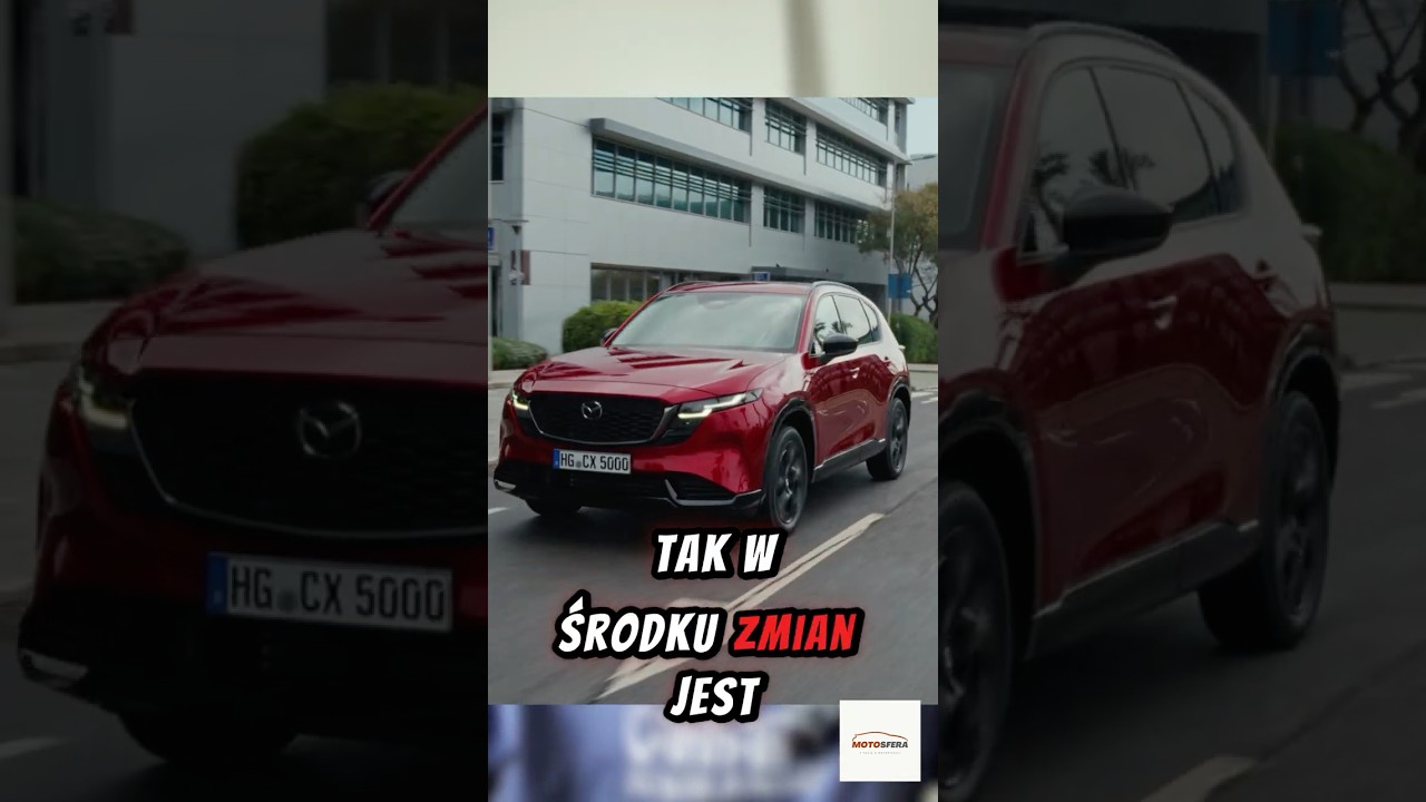 Nowa Mazda CX-5 &ndash; Coraz mniej analogowa 🇯🇵 #car #mazda #mazdacx5 #motosfera #eskyactivg #jdm #cx5