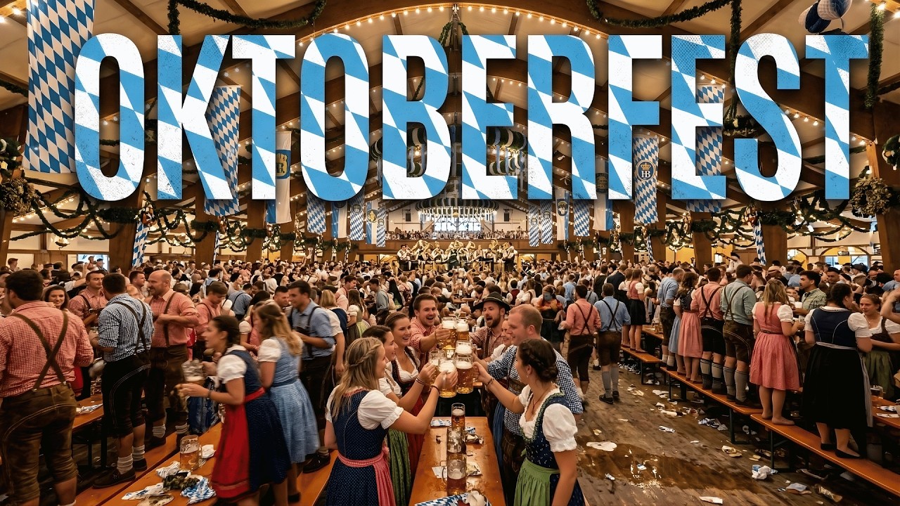 Oktoberfest 2025 Experience with DJI 8K 360° | Festival Grounds, Rides & Inside the Tents