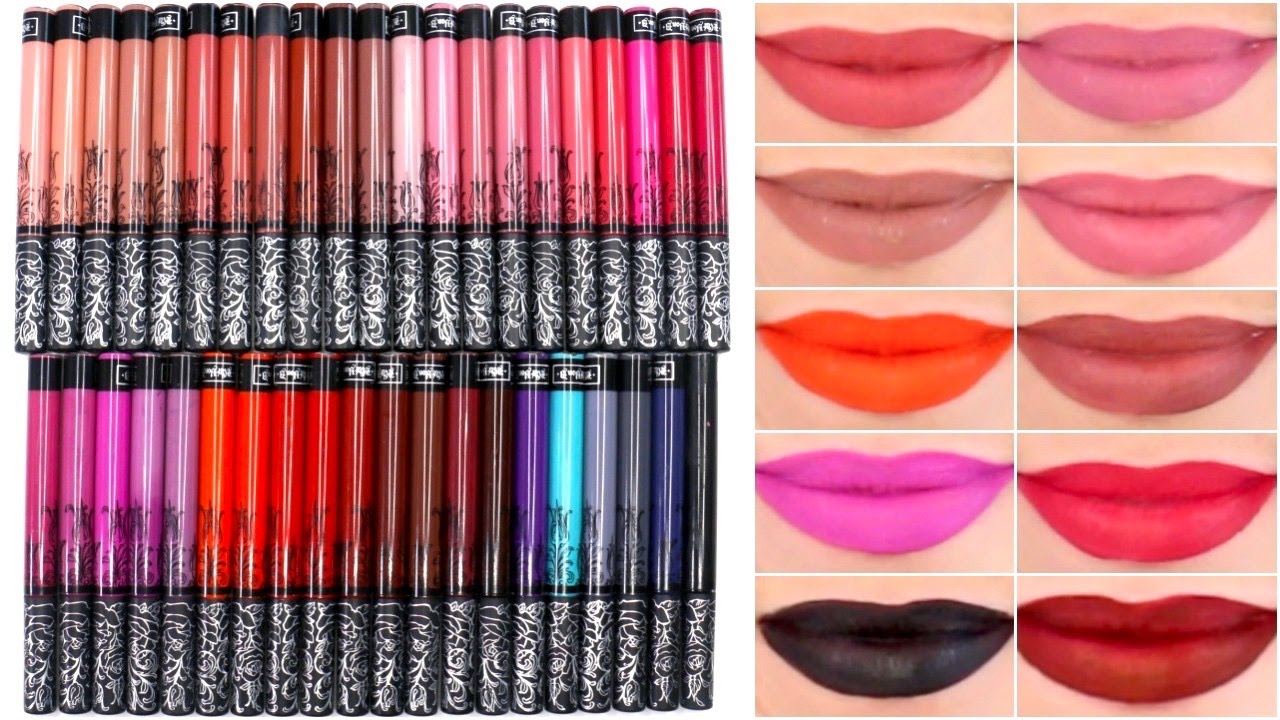 Kat Von D Everlasting Liquid Lipstick || Arm & Lip Swatches of ALL SHADES